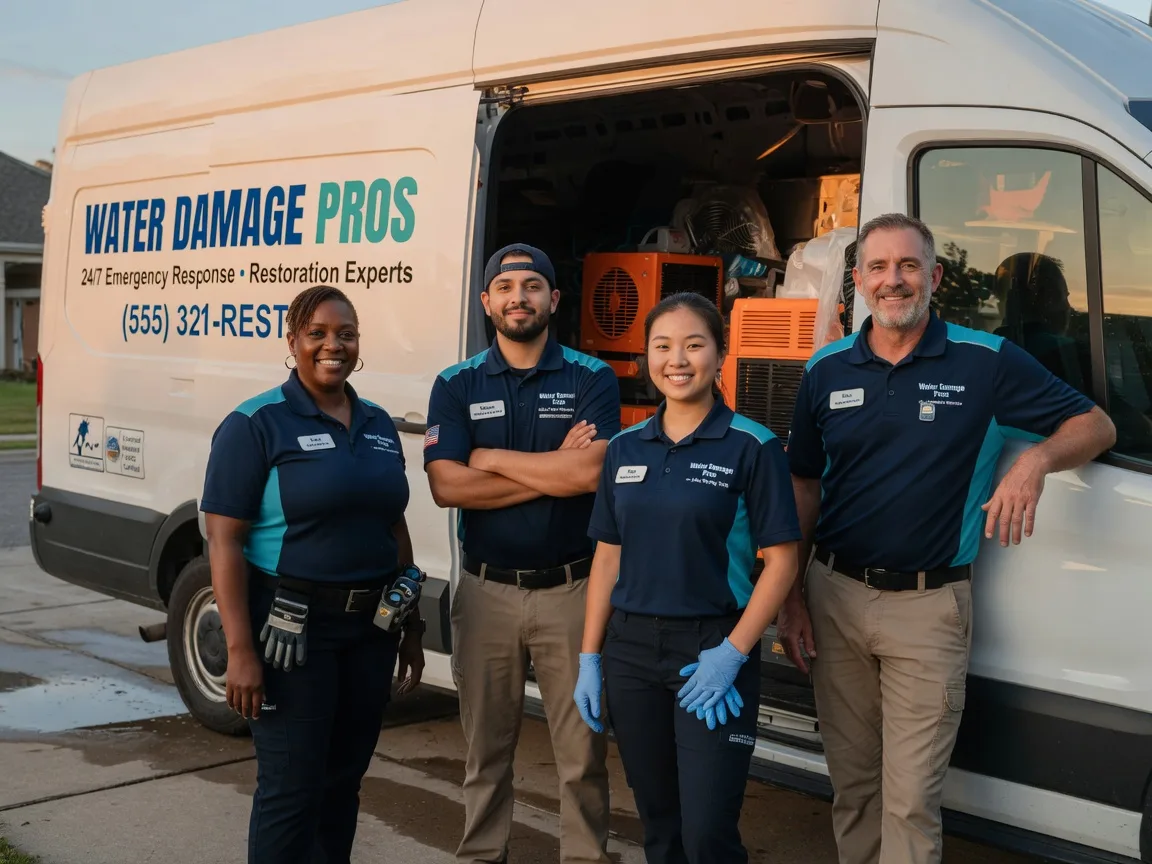Water Damage Restoration company in Kasbeer, IL
